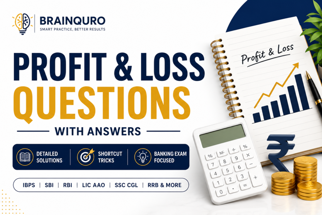 Profit and Loss Questions with Answers
