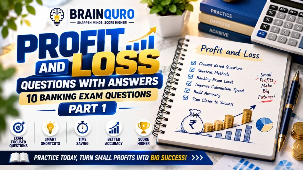 Profit and Loss Questions with Answers