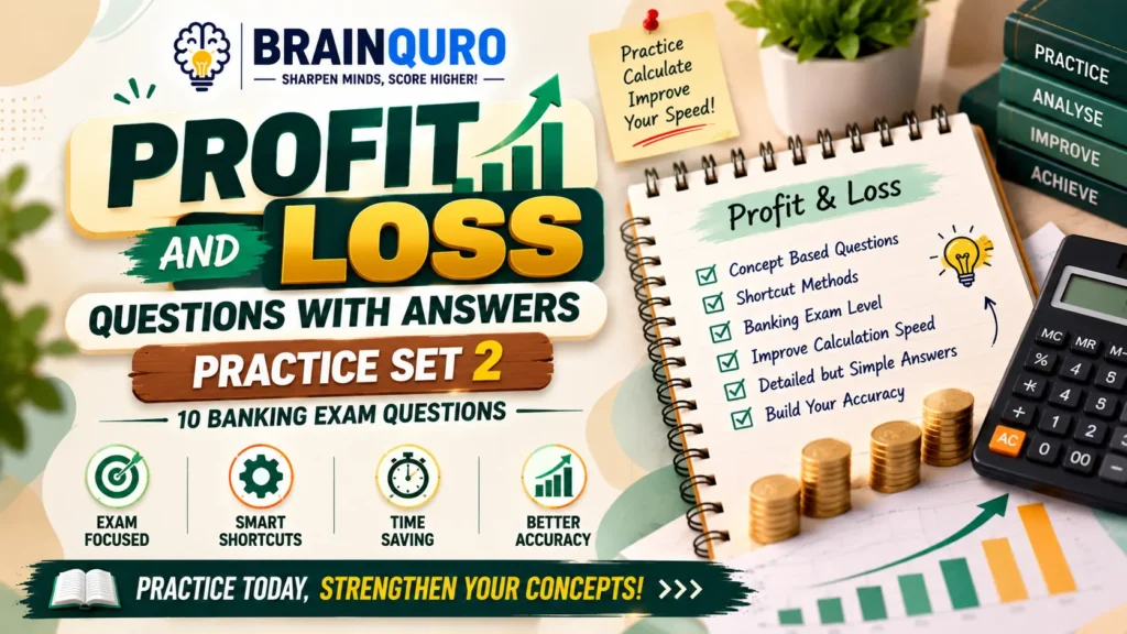 Profit and Loss Questions with Answers